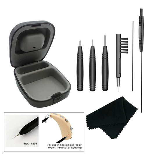 8 Piece Hearing Aid Cleaning Set